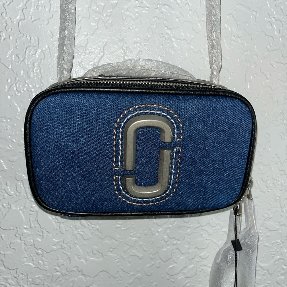 COPY - New Marc Jacobs Blue Denim Crossbody Bag